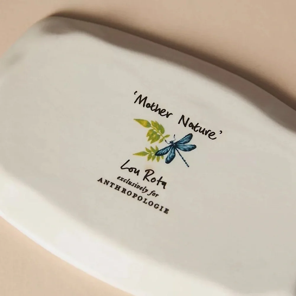 NWT Anthropologie Lou Rota Nature Hummingbird Salt and Pepper Shaker Set